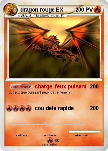Pokemon dragon rouge EX
