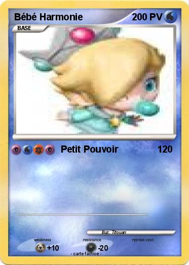 Pokemon Bébé Harmonie