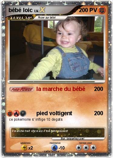 Pokemon bébé loic