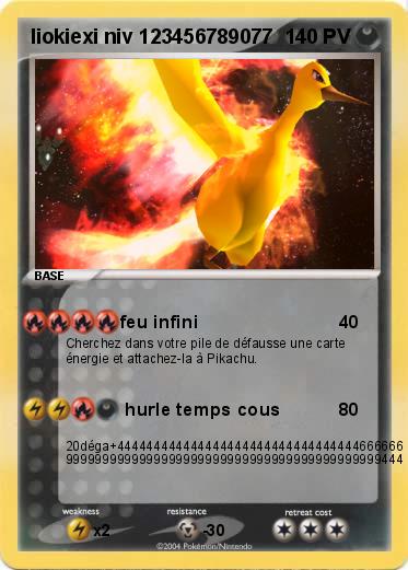 Pokemon liokiexi niv 123456789077