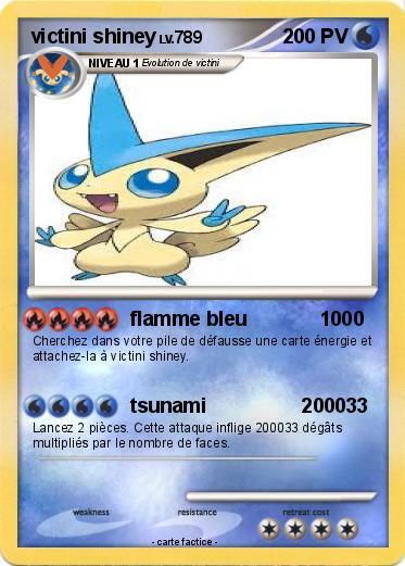 Pokemon victini shiney