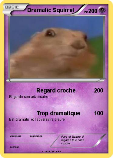 Pokemon Dramatic Squirrel