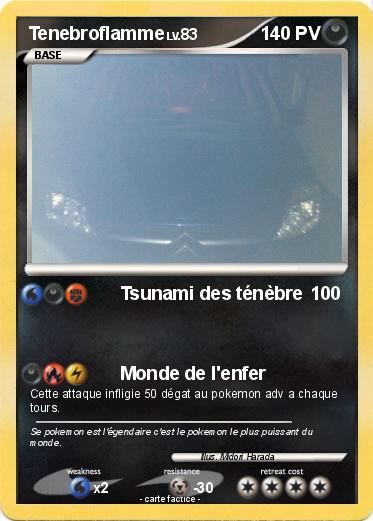 Pokemon Tenebroflamme