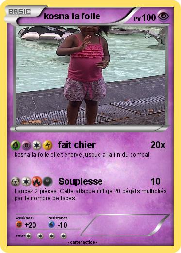 Pokemon kosna la folle