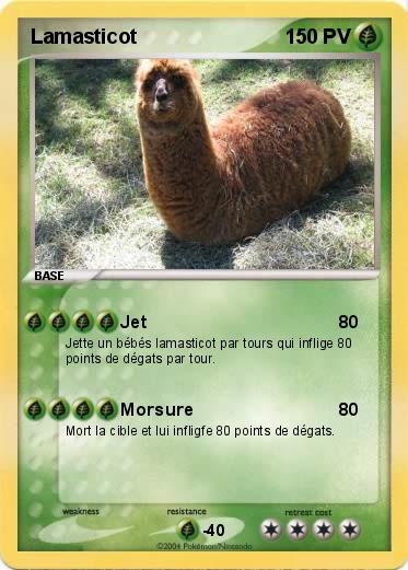 Pokemon Lamasticot