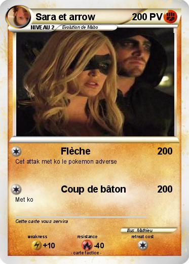 Pokemon Sara et arrow