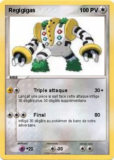 Pokemon Regigigas