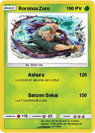 Pokemon Roronoa Zoro