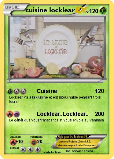 Pokemon cuisine locklear