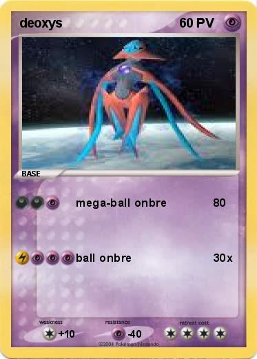 Pokemon deoxys