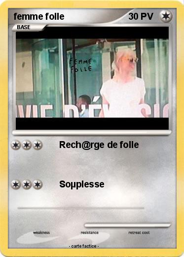 Pokemon femme folle