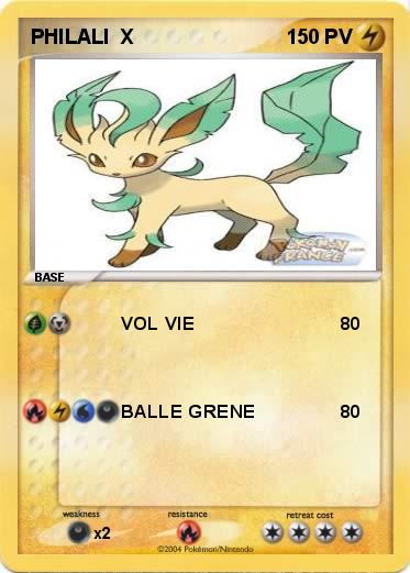 Pokemon PHILALI  X