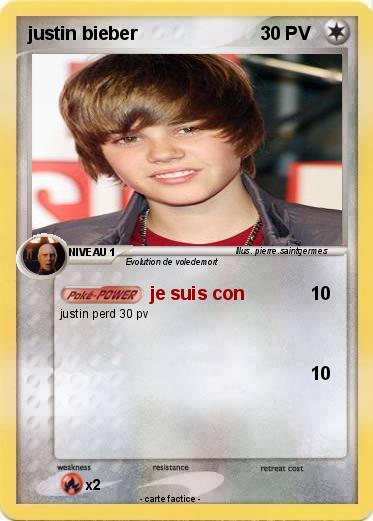 Pokemon justin bieber