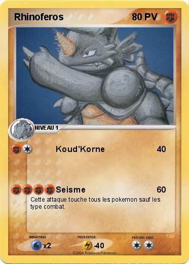 Pokemon Rhinoferos