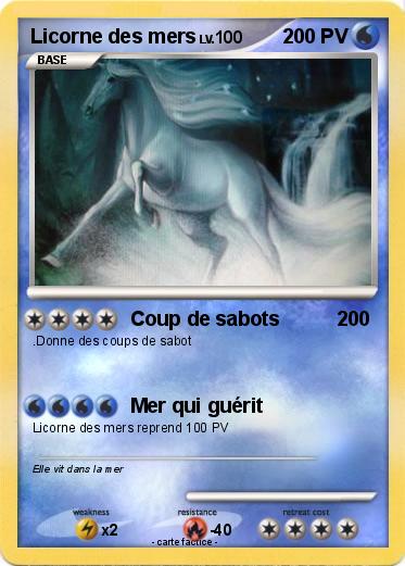 Pokemon Licorne des mers