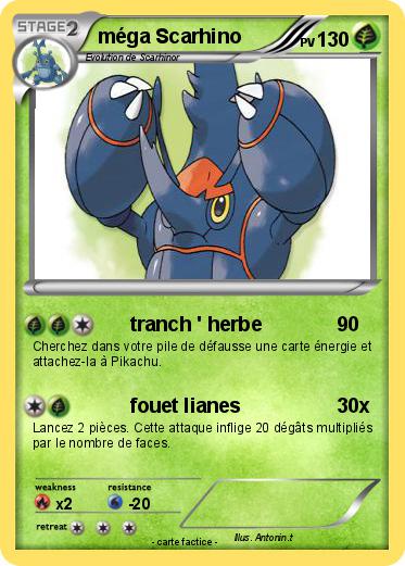Pokemon méga Scarhino