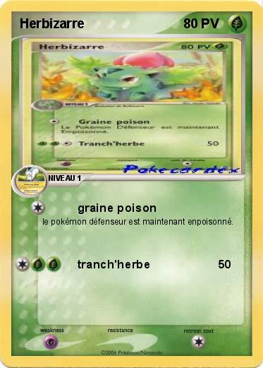 Pokemon Herbizarre