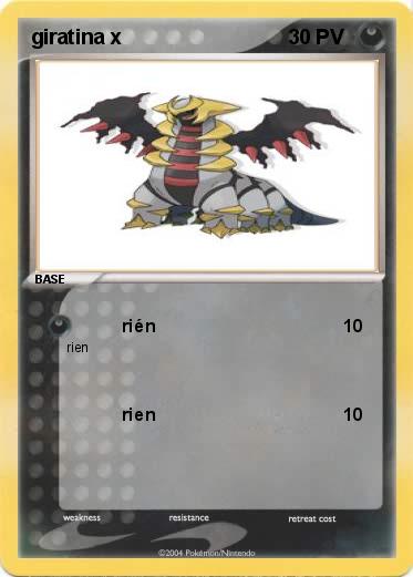 Pokemon giratina x