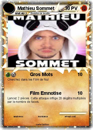 Pokemon Mathieu Sommet