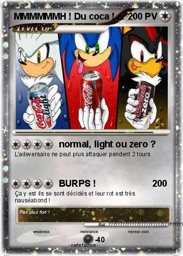 Pokemon MMMMMMH ! Du coca !