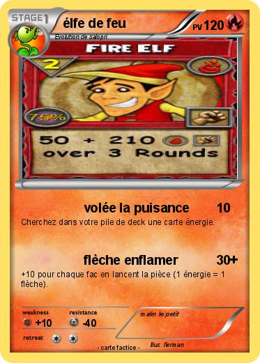 Pokemon élfe de feu