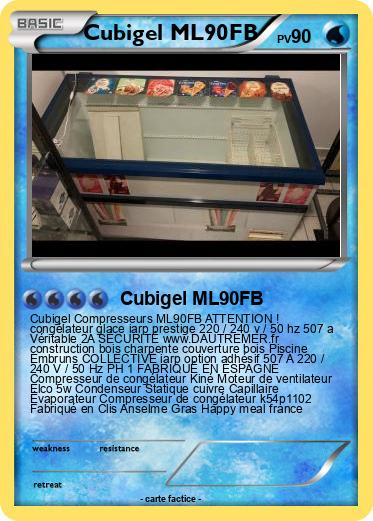Pokemon Cubigel ML90FB