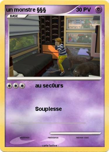 Pokemon un monstre §§§