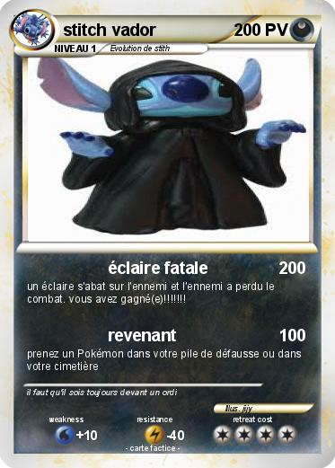 Pokemon stitch vador