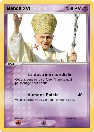 Pokemon Benoit XVI