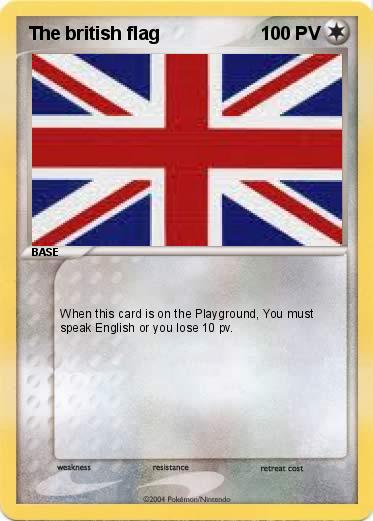 Pokemon The british flag