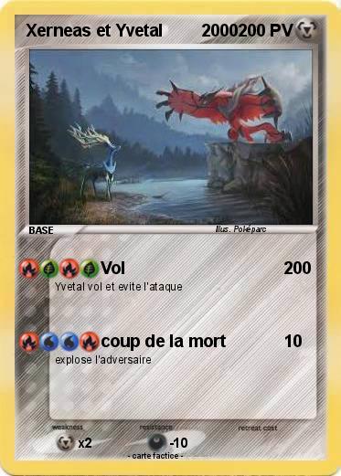 Pokemon Xerneas et Yvetal        2000
