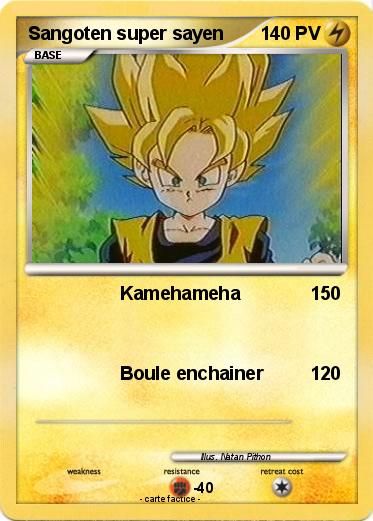 Pokemon Sangoten super sayen