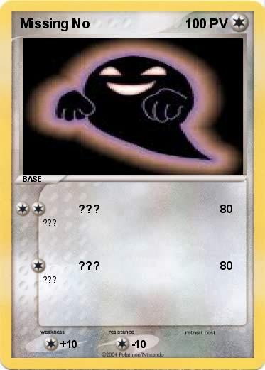 Pokemon Missing No