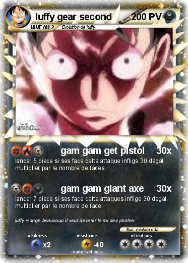 Pokemon luffy gear second