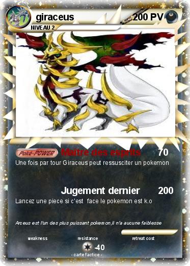 Pokemon giraceus