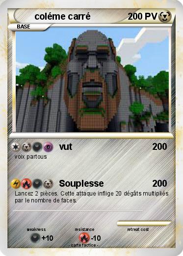Pokemon coléme carré