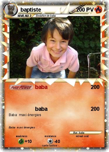 Pokemon baptiste