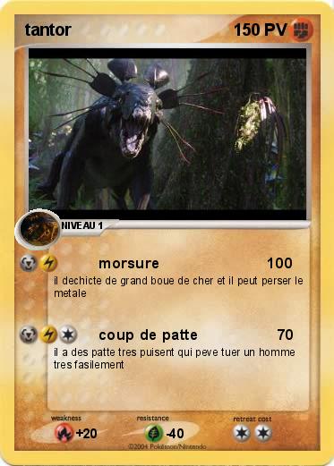 Pokemon tantor