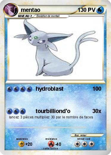 Pokemon mentao
