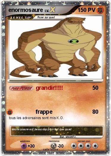 Pokemon enormosaure