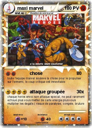 Pokemon maxi marvel