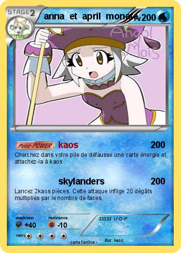 Pokemon anna  et  april  monate
