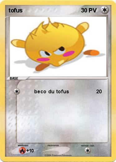 Pokemon tofus