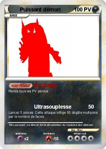 Pokemon Puissant démon