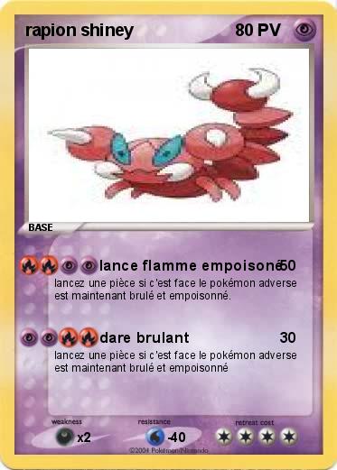 Pokemon rapion shiney