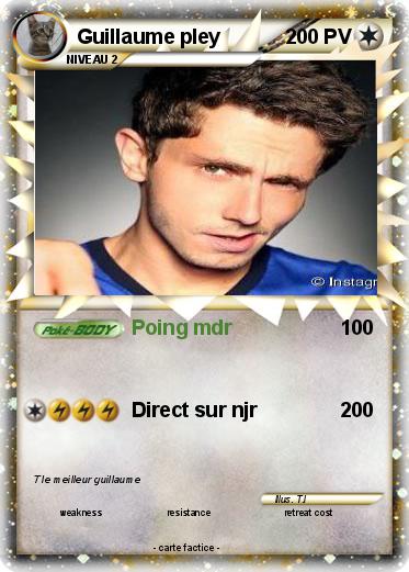 Pokemon Guillaume pley