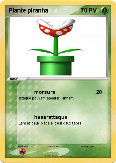 Pokemon Plante piranha