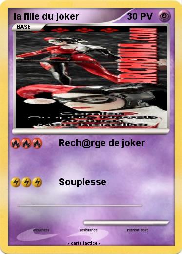 Pokemon la fille du joker