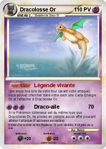 Pokemon Dracolosse Or