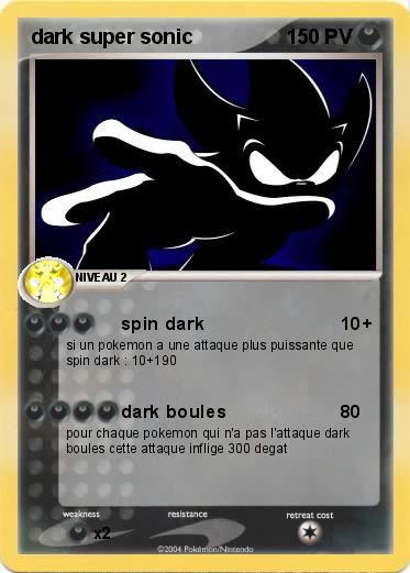 Pokemon dark super sonic